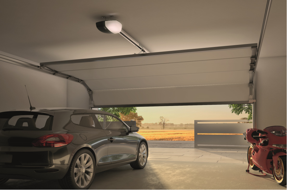 車庫門已經實現智能自動化