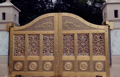 LD-T-1810別墅銅大門定制