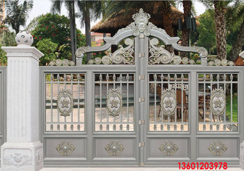 鋁藝鑄鋁門的保養清洗方法