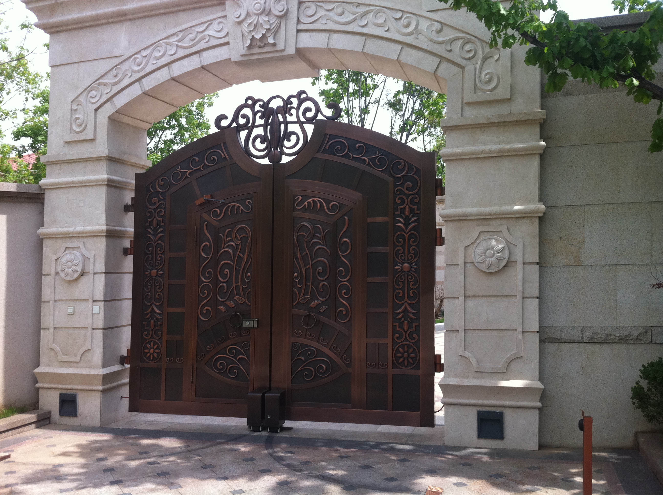 庭院別墅銅門廠家哪家好