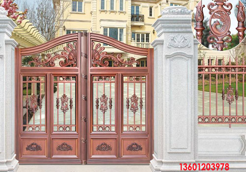 別墅庭院大門的選購方法