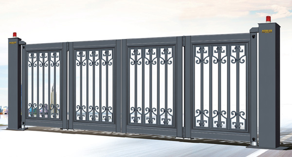 LD-Z-1820簡約大門懸浮電動(dòng)折疊門