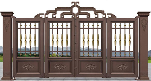 LD-T-1820別墅電動鋁藝大門