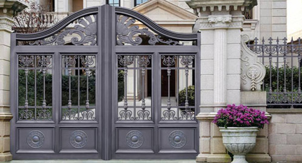 LD-T-1817別墅電動鋁藝大門