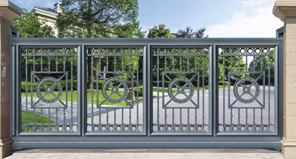 別墅電動鋁藝大門LD-T-1812