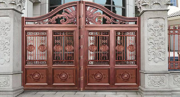 LD-T-1816別墅電動鋁藝大門