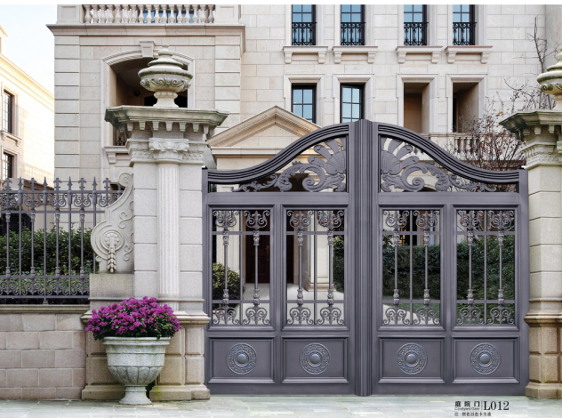 庭院別墅大門顏色搭配技巧及庭院別墅