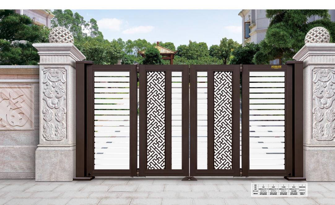 鋁藝折疊門的優勢特點