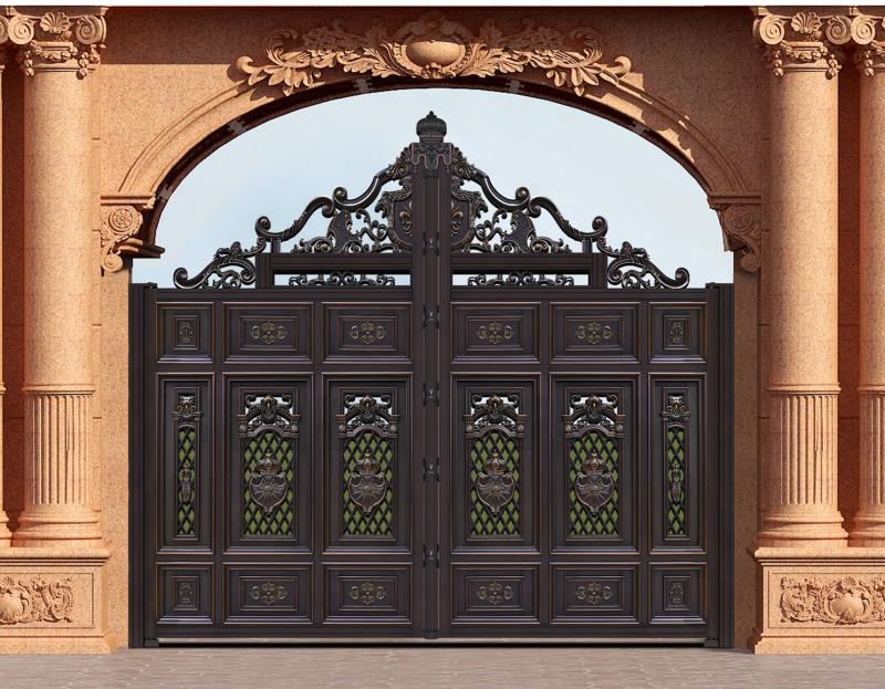 各種鋁藝大門的安裝方法