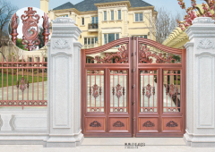 鋁合金庭院門會生銹嗎