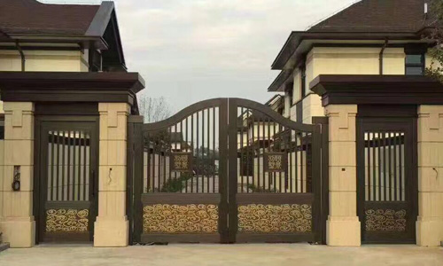 平開別墅銅藝大門-廠家-價格