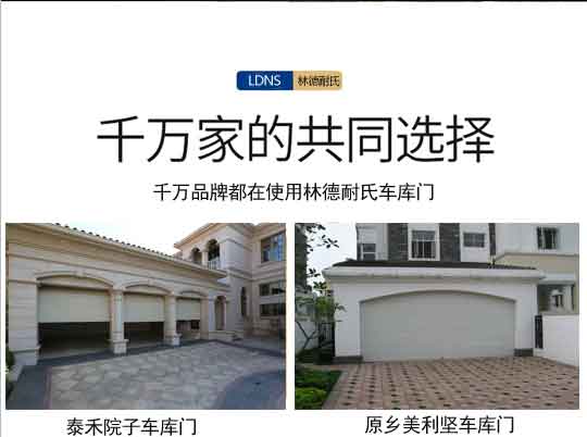 遙控電動車庫門